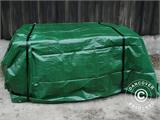 Lona 8x10m, PE 150g/m², Verde