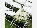 Folding Chair 44x44x80 cm, White, 8 pcs.