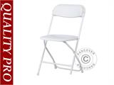 Folding Chair 44x44x80 cm, White, 8 pcs.